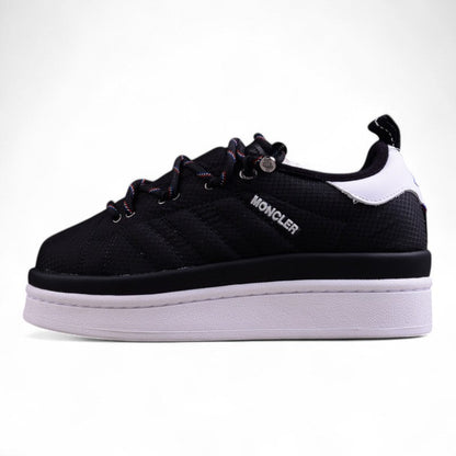 Adidas x Moncler Campus Black Sneakers