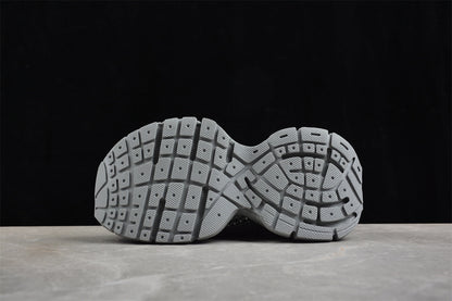 Balenciaga 3XL Fishnet Silver Sneakers