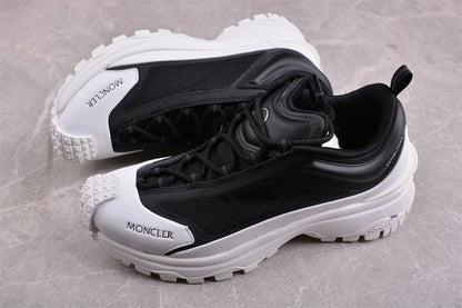 Moncler Trailgrip Lite Low Black White Sneakers
