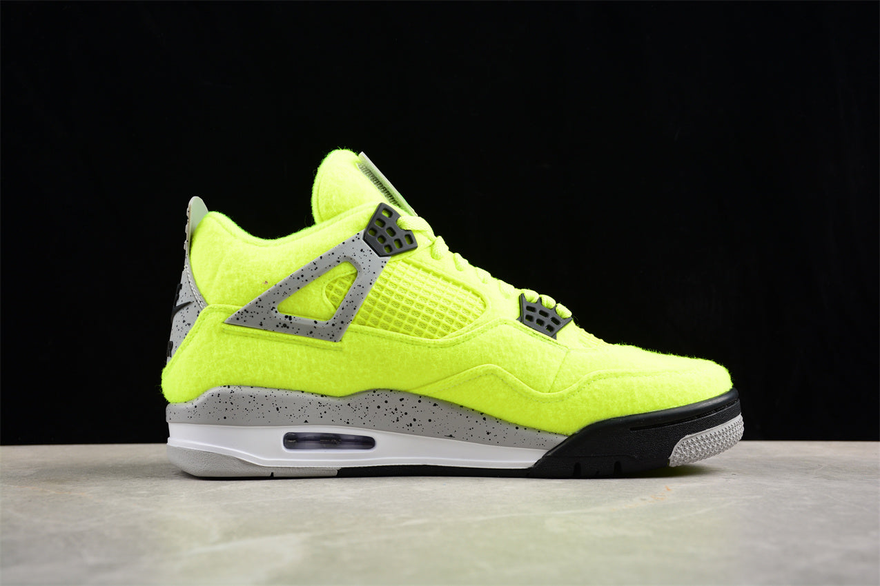 Air Jordan 4 "Neon Yellow Tennis Ball"