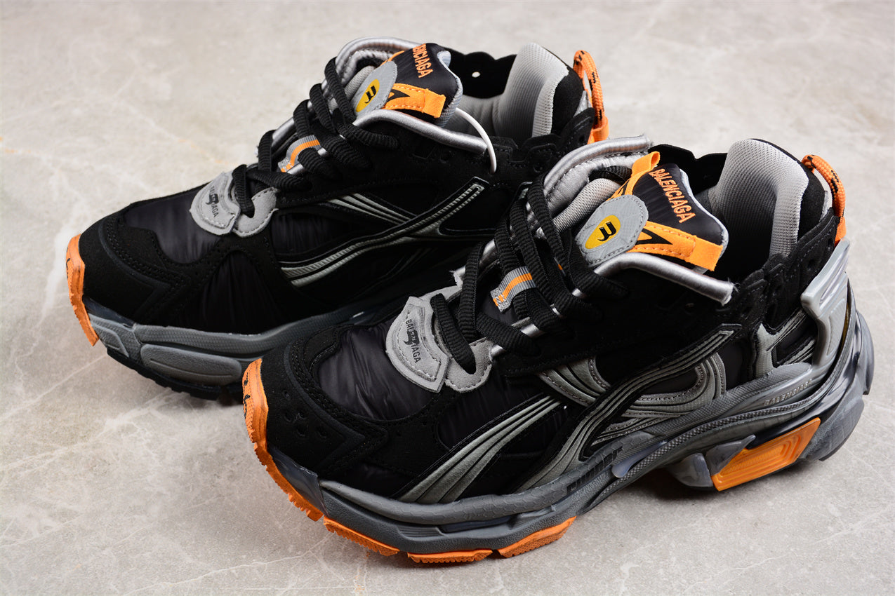 Balenciaga Runner Black Orange