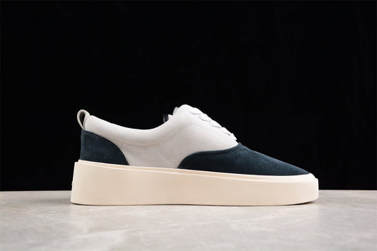 Fear of God 101 Low Vintage Black Bone Suede Sneakers