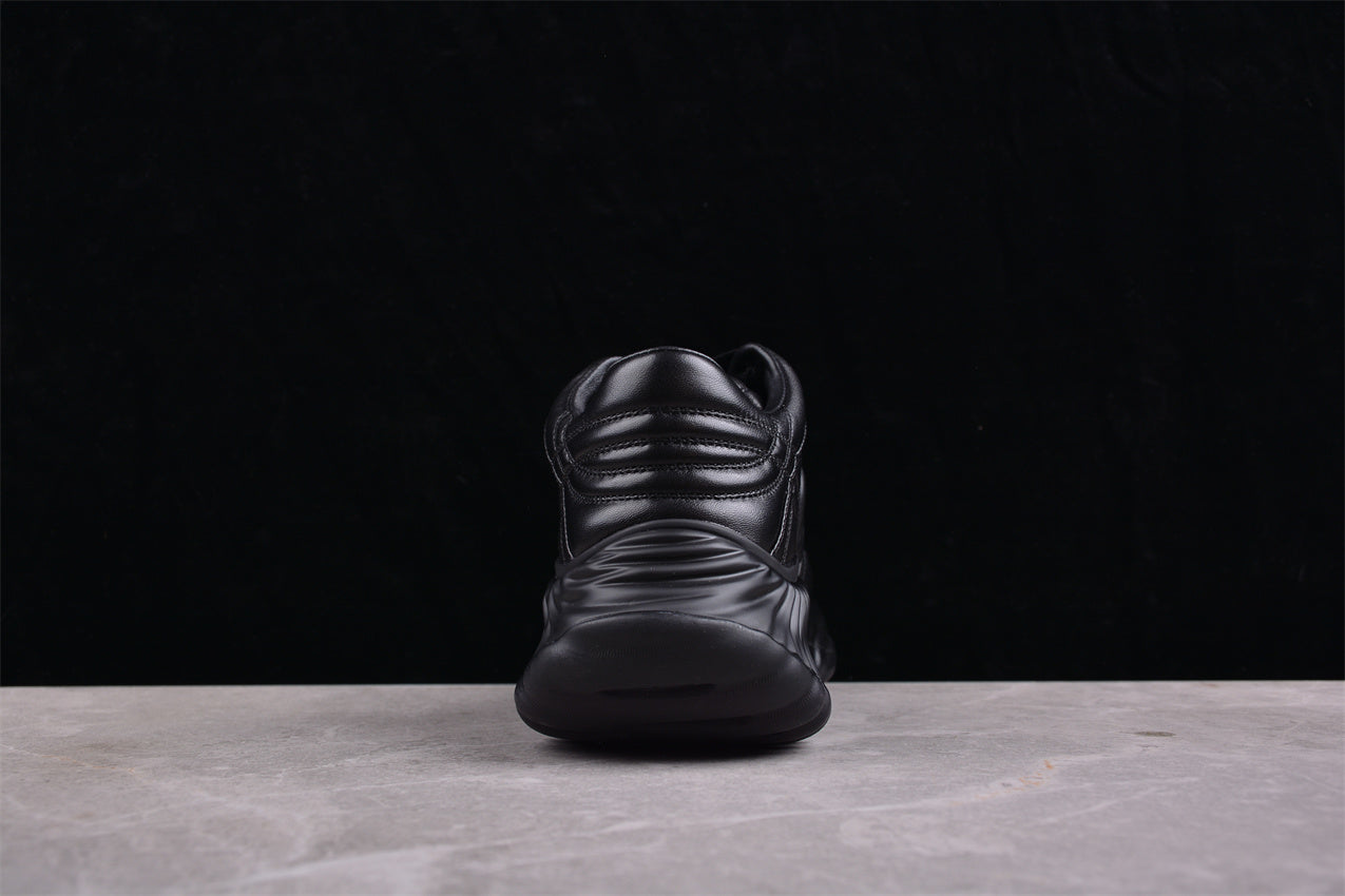 Gucci Ripple Black Leather Sneakers