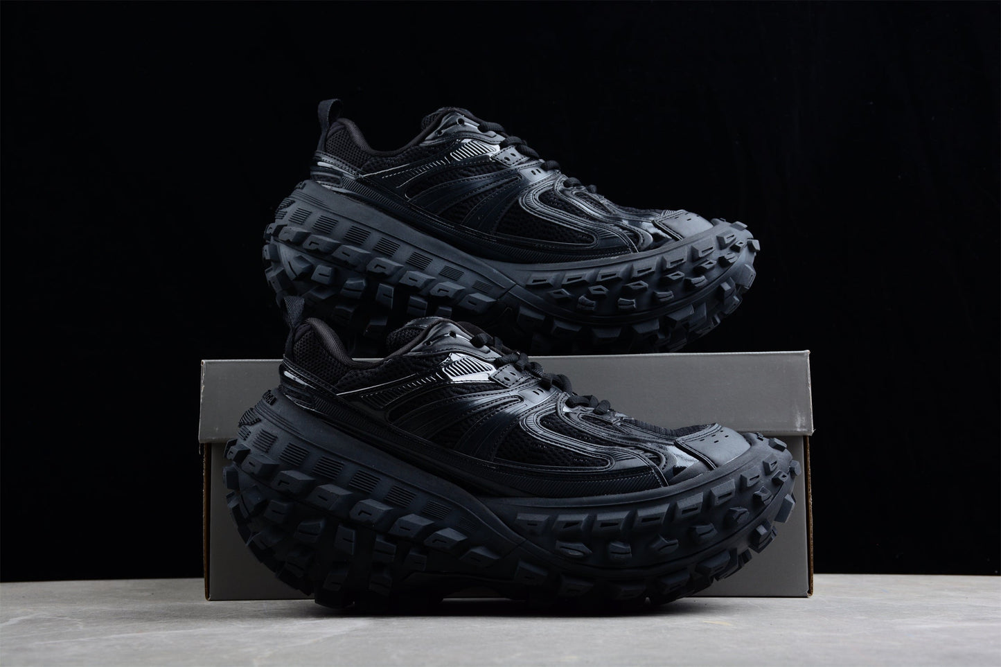 Balenciaga Defender Black Sneakers