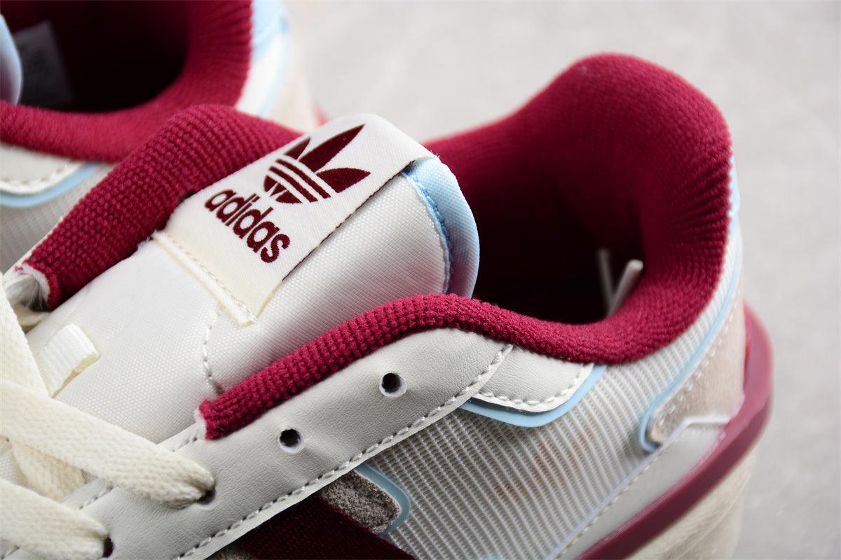 adidas Forum Exhibit Low 'Off White/Burgundy'