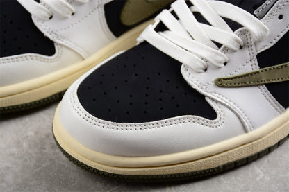 Travis Scott x Air Jordan 1 Retro Low OG Olive (Women's) Sneakers