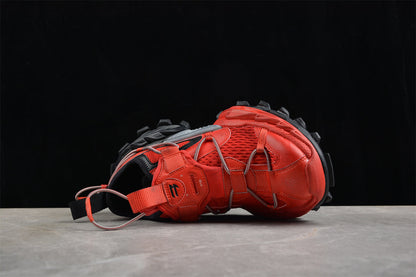 Balenciaga Hike Red Black Sneakers