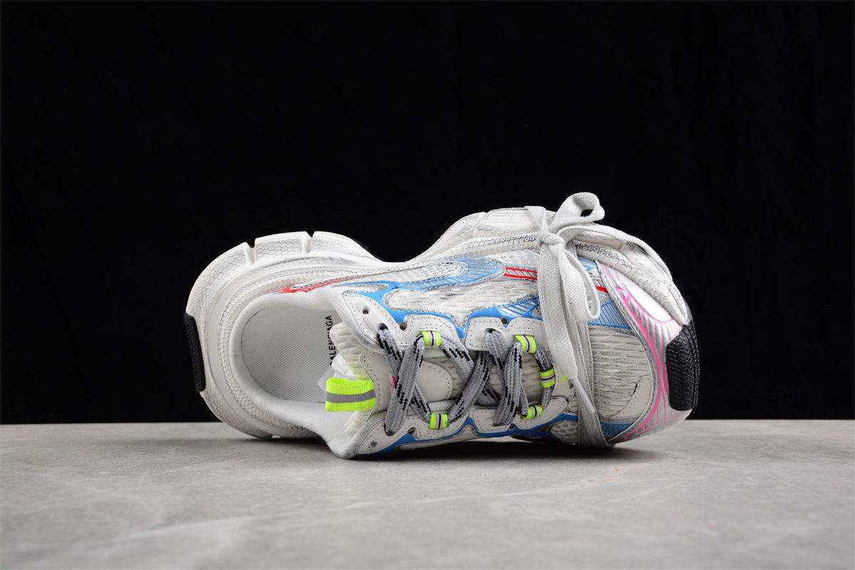 Balenciaga 3XL Mule White Multicolor