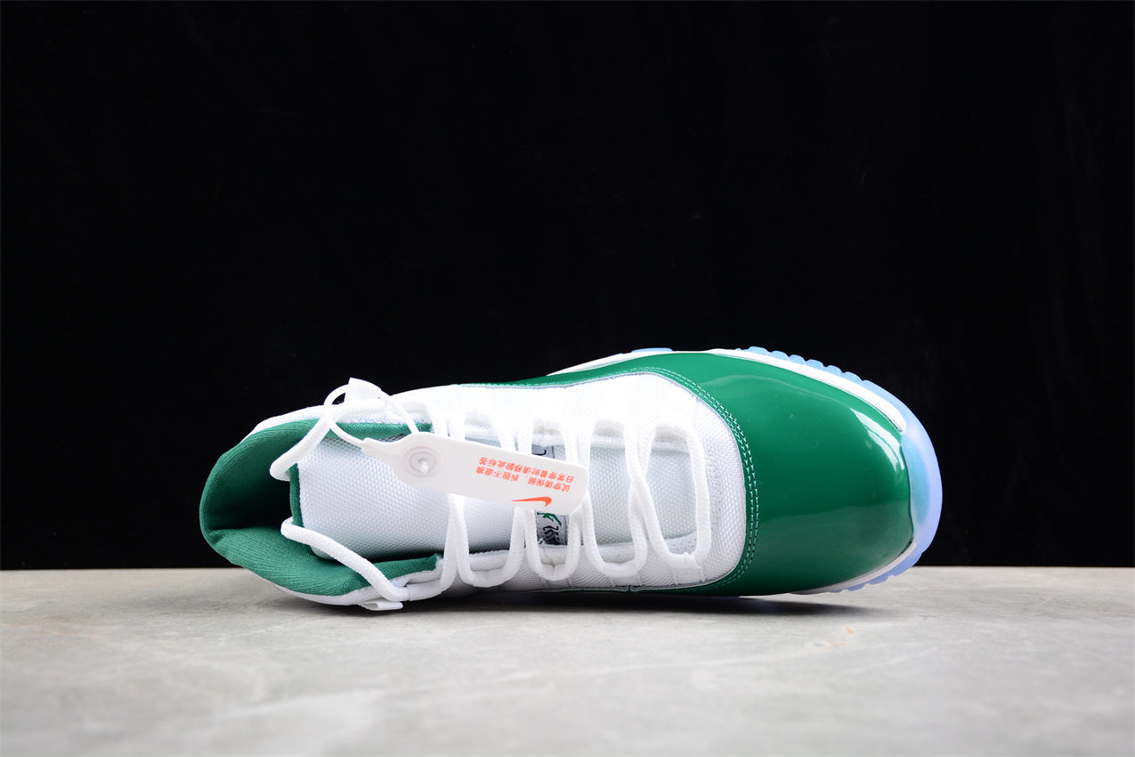 Air Jordan 11 Retro "White and Green"