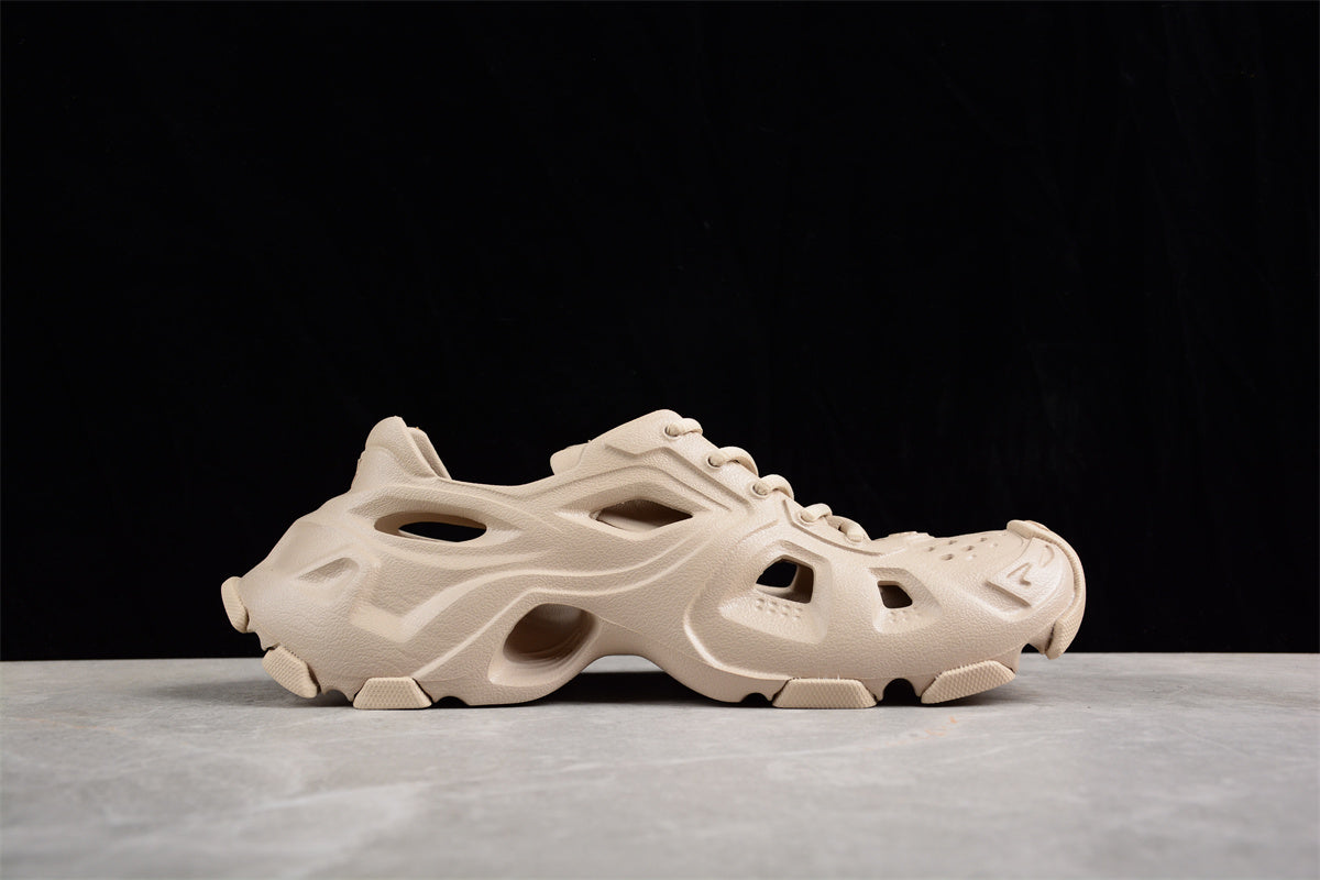Balenciaga HD Lace Up Beige Sneakers