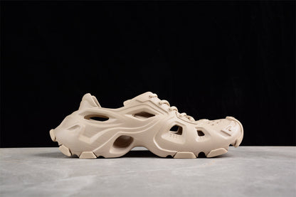 Balenciaga HD Lace Up Beige Sneakers