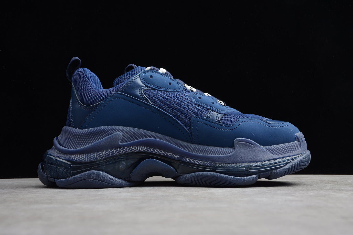 Balenciaga Triple S Blue Sneakers