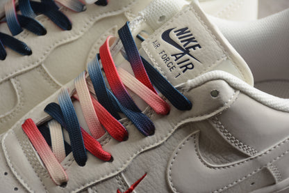 Nike Air Force 1 '07 University Red White Blue Sneakers