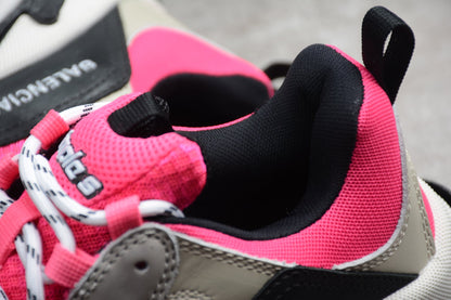 Women's Neon Pink Chunky Platform Sneakers
