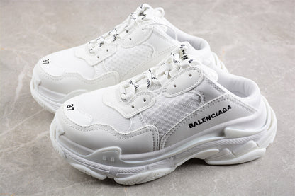Balenciaga Triple S Mule All White