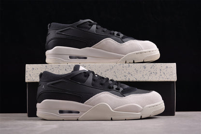 Air Jordan 4 RM Black Light Bone Sneakers