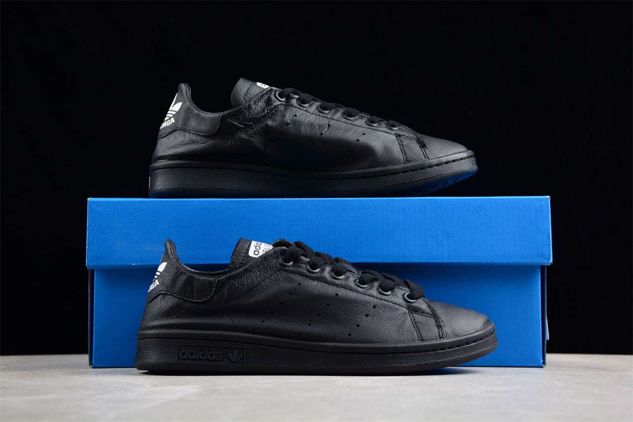 Balenciaga x adidas Stan Smith Black Sneakers