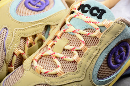 Gucci Run Amarelo Leather Sneakers