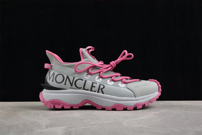 Moncler Trailgrip Lite 2 Grey Pink Sneakers