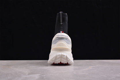 Moncler Trailgrip Sock Black White Sneakers
