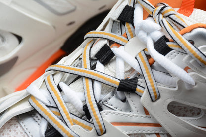 Balenciaga Track White Orange Sneakers