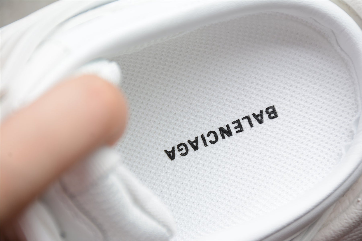 Balenciaga White Track Mule Sneakers
