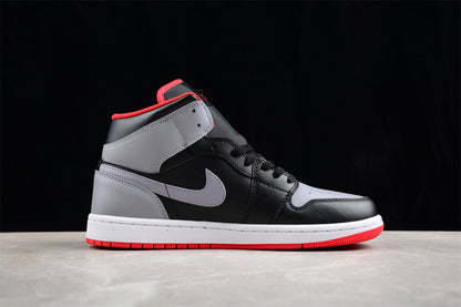 Nike Air Jordan 1 Mid Bred Shadow Sneakers