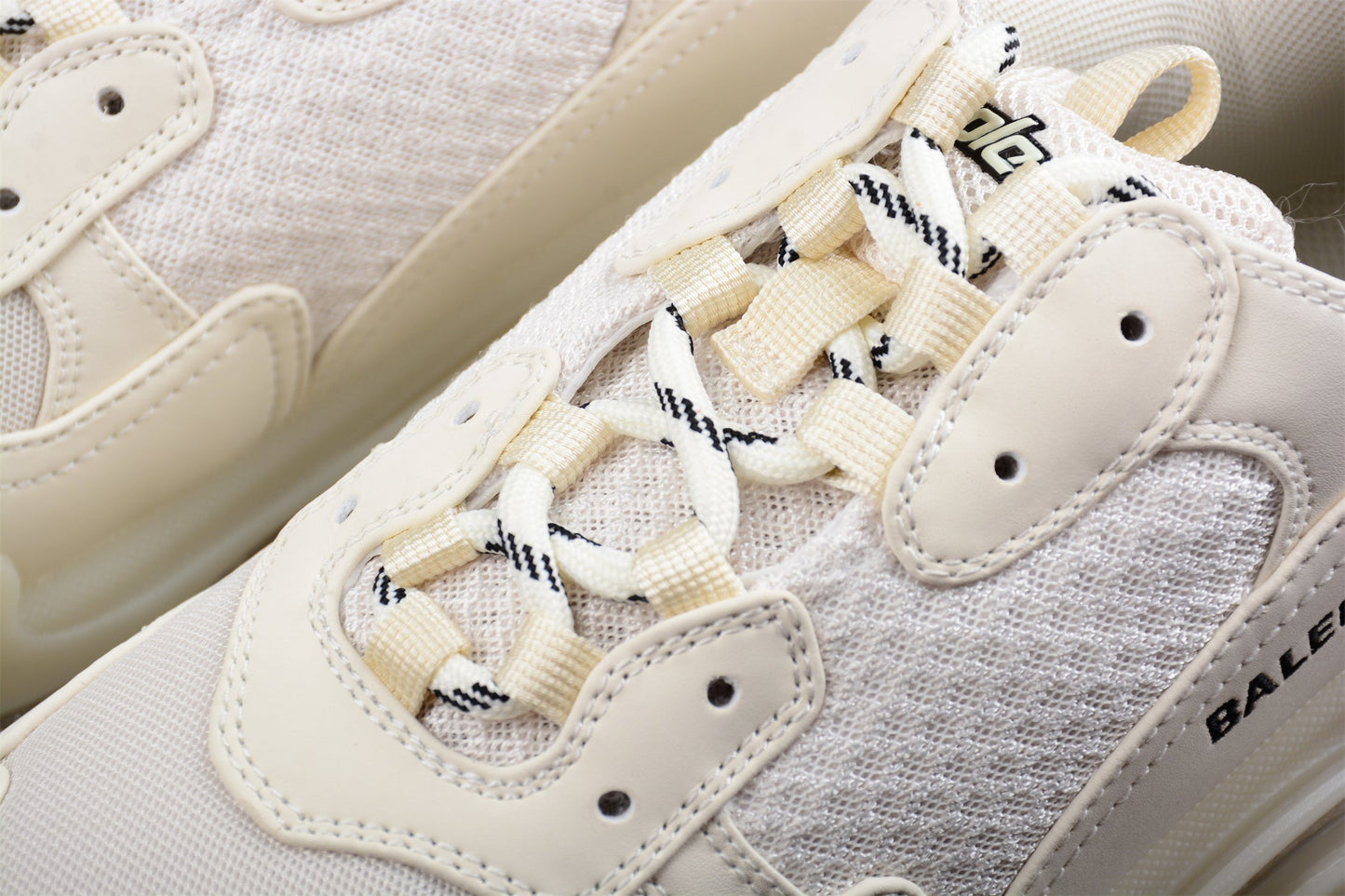Balenciaga Triple S Clear Sole White Sneakers