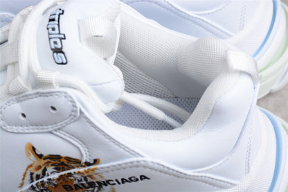 Balenciaga Triple S Tiger Year Edition White Sneakers