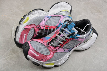 Balenciaga Stapler Grey Pink Sneakers