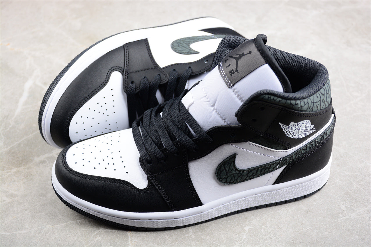 Air Jordan 1 Mid SE "Panda Elephant"