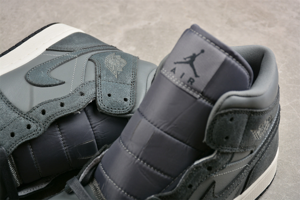 Air Jordan 1 Mid "Distressed Smoke Grey"