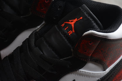 Nike Air Jordan 1 Mid Wear-Away Chicago Sneakers