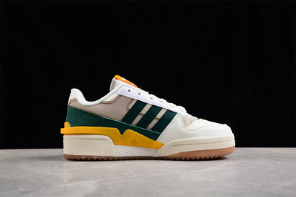Adidas Forum Exhibit Low 2 Cloud White Collegiate Green Bliss Sneakers