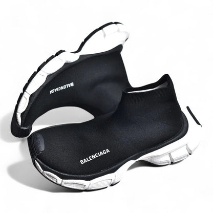 Balenciaga 3XL Sock Recycled Knit Sneakers Black