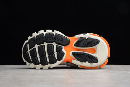 Balenciaga Track White Orange Sneakers