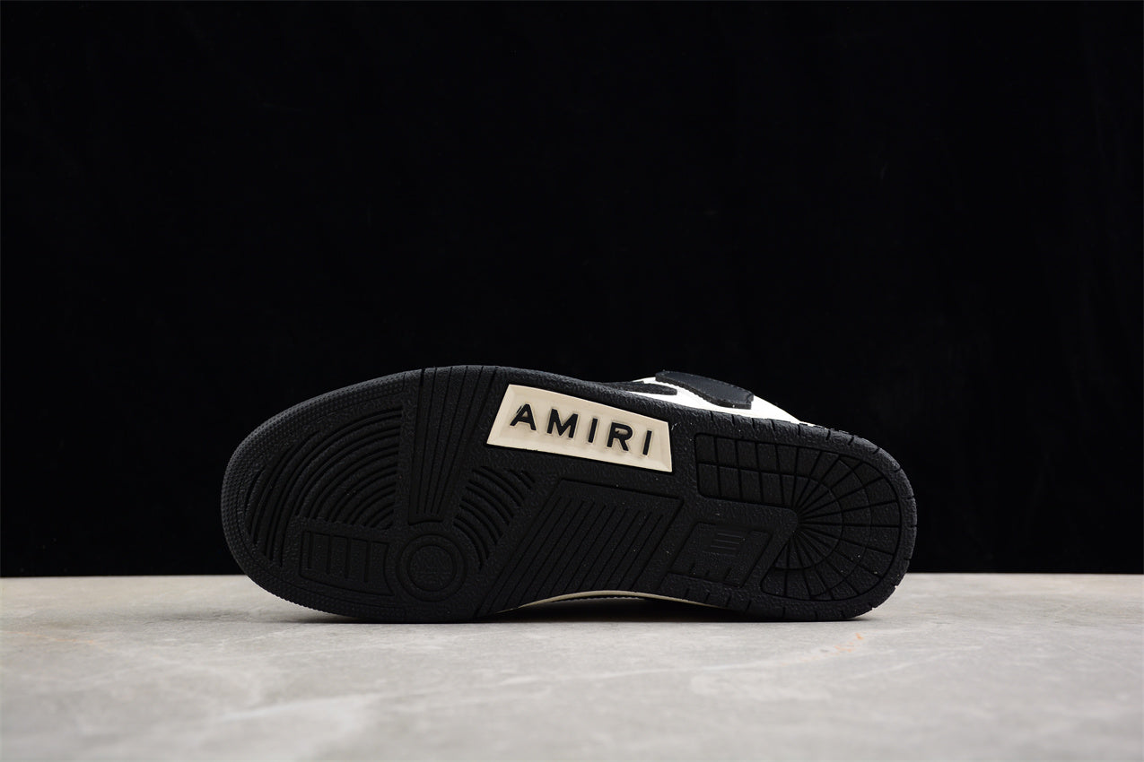AMIRI Skel Top Low 'White Black'