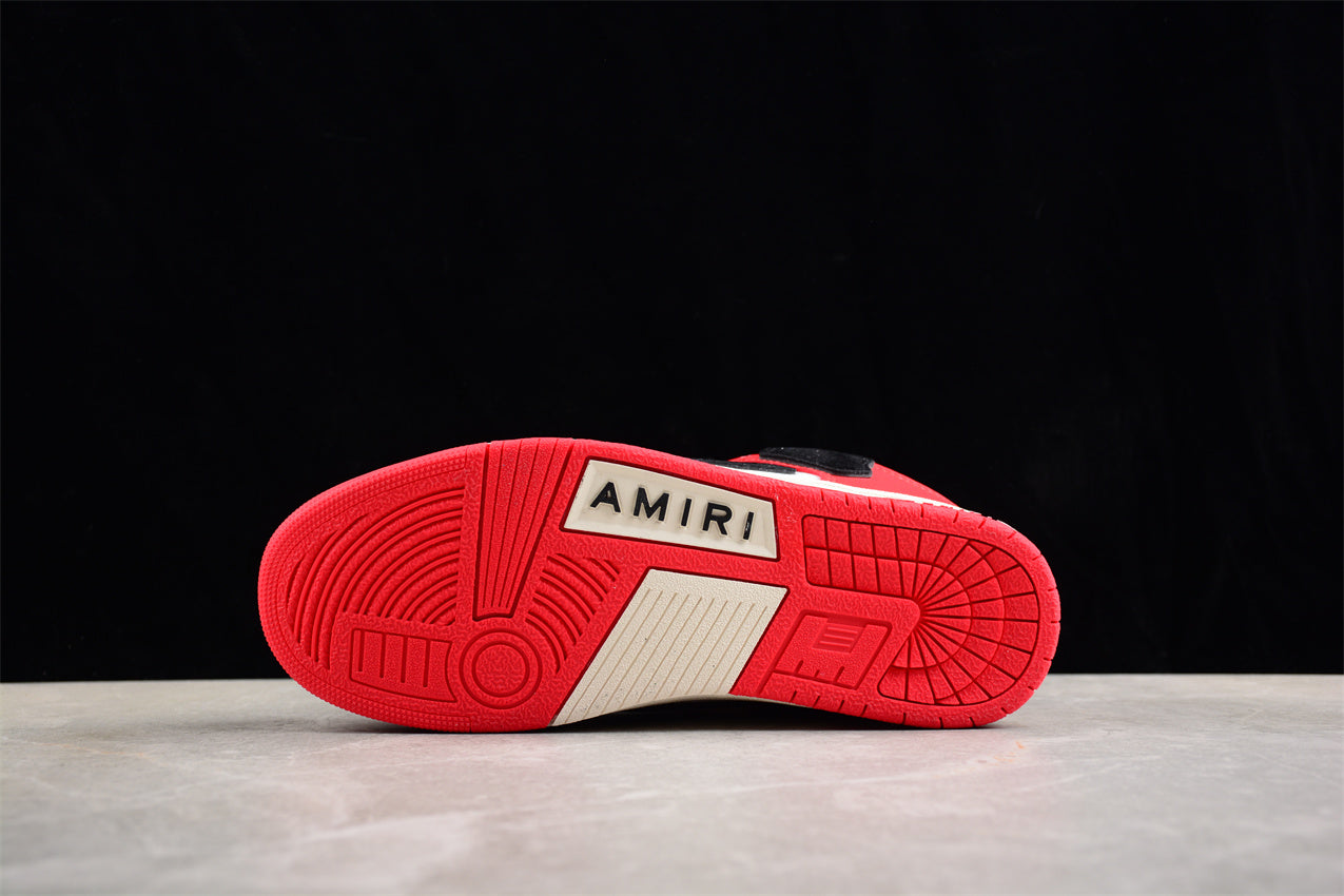 AMIRI Skel Top Low 'White Red'