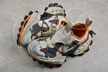 Balenciaga Hike Beige Orange Sneakers