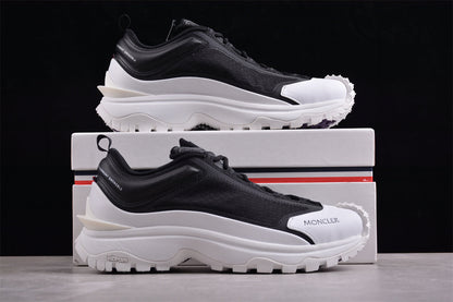 Moncler Trailgrip Lite Low Black White Sneakers
