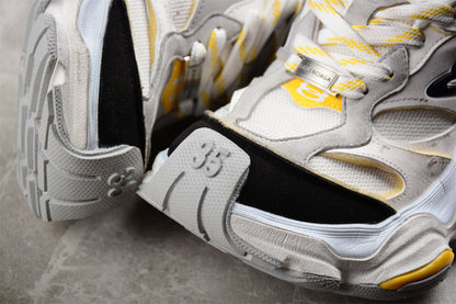 Balenciaga Cargo Grey Yellow Sneakers