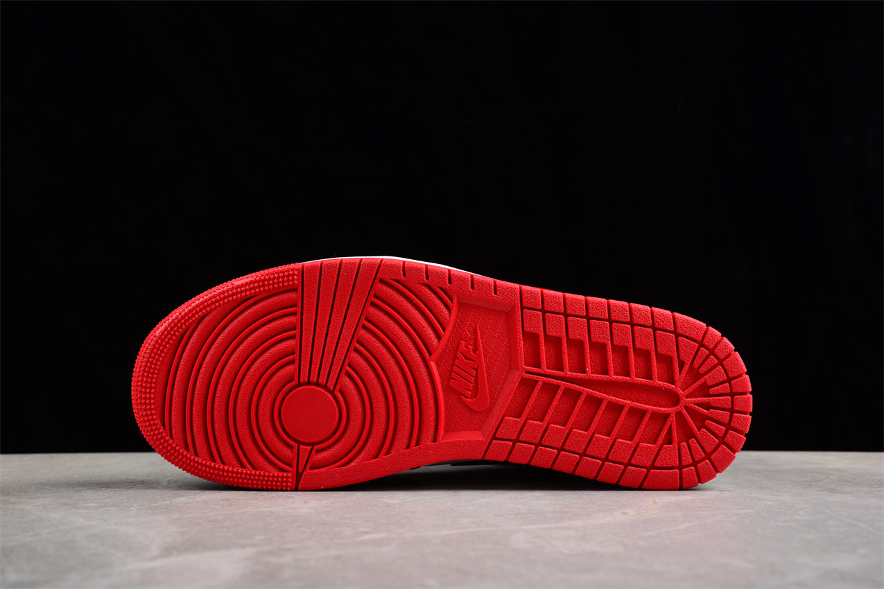 Nike Air Jordan 1 Mid "White/Black/Gym Red"