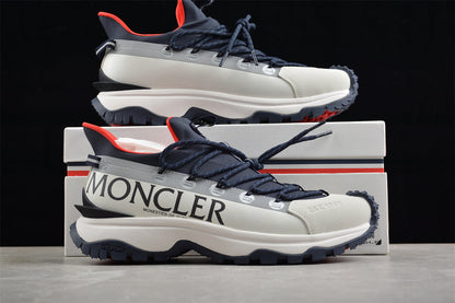 Moncler Trailgrip Lite 2 White Navy Sneakers