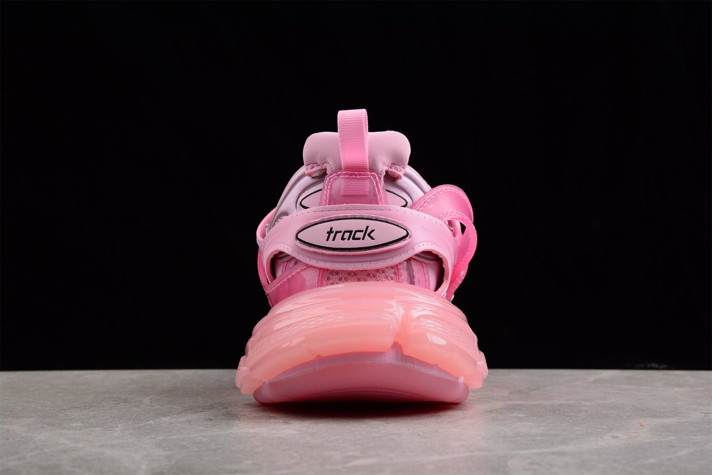 Balenciaga Track Clear Sole Pink Women’s Sneakers