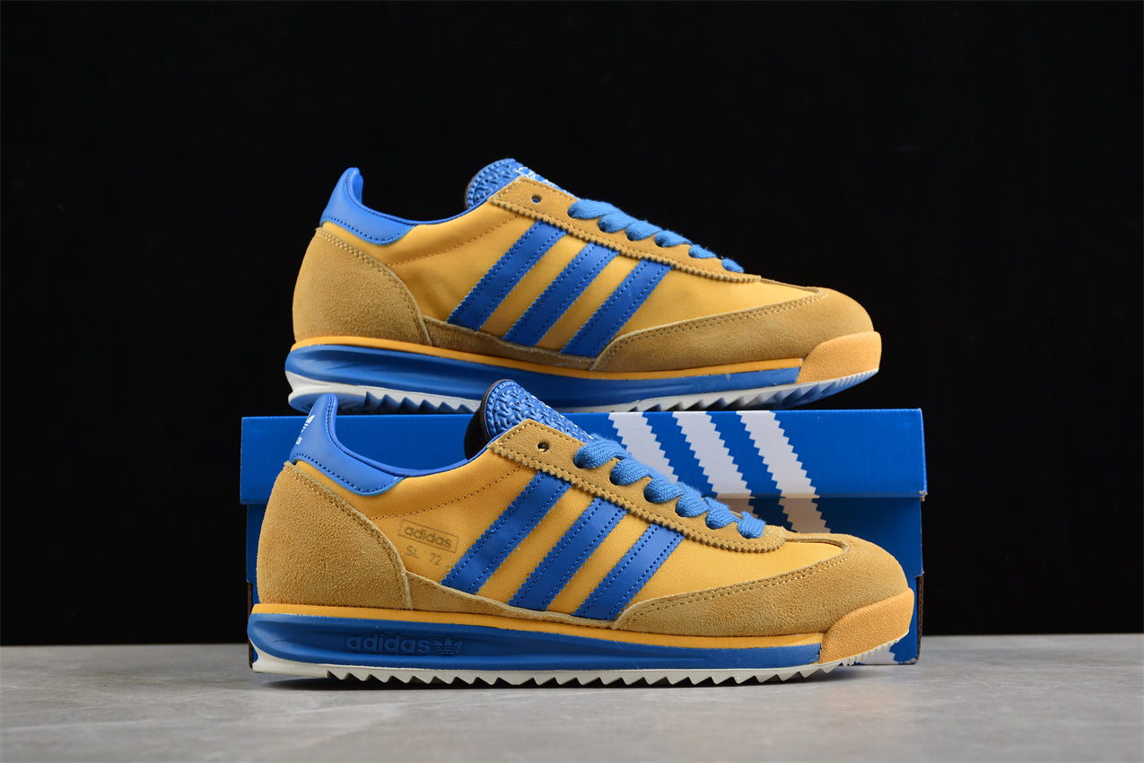 adidas SL 72 in Yellow and Blue