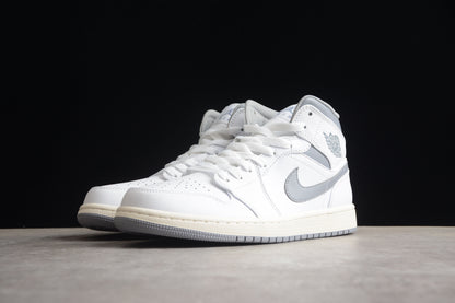 Nike Air Jordan 1 Mid Vintage Grey Sneakers