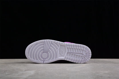 Nike Air Jordan 1 Mid GS Barely Grape Sneakers