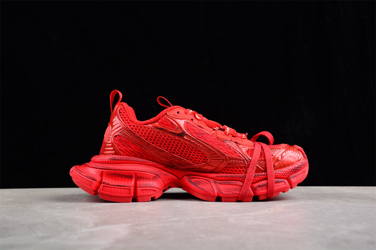 Balenciaga 3XL Red Sneakers