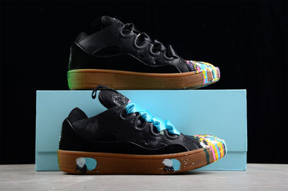 Gallery Dept. x Lanvin Curb Black Multi Leather Sneakers