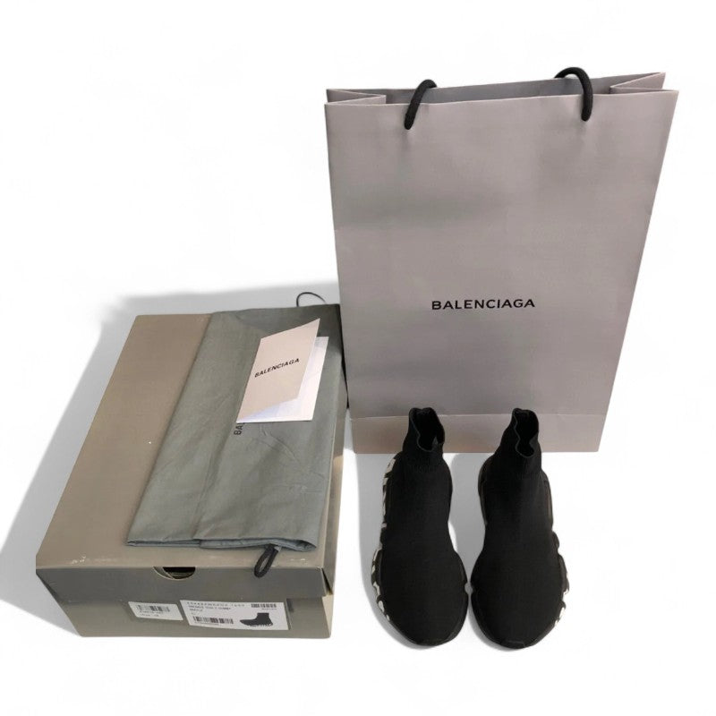 Balenciaga Speed Graffiti Sneaker Black